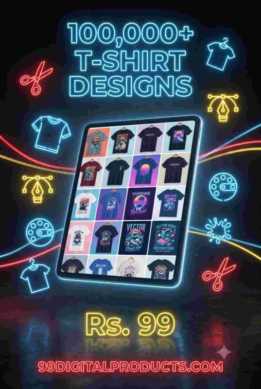 100,000+ Editable T-Shirt Designs Mega Bundle