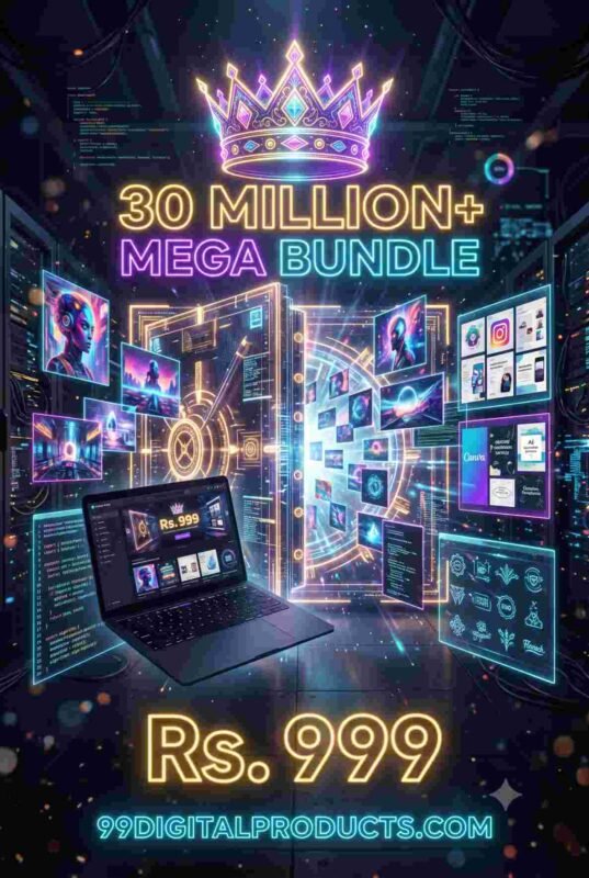 Ultimate 30 Million+ Digital Products Mega Bundle (All-In-One Edition)